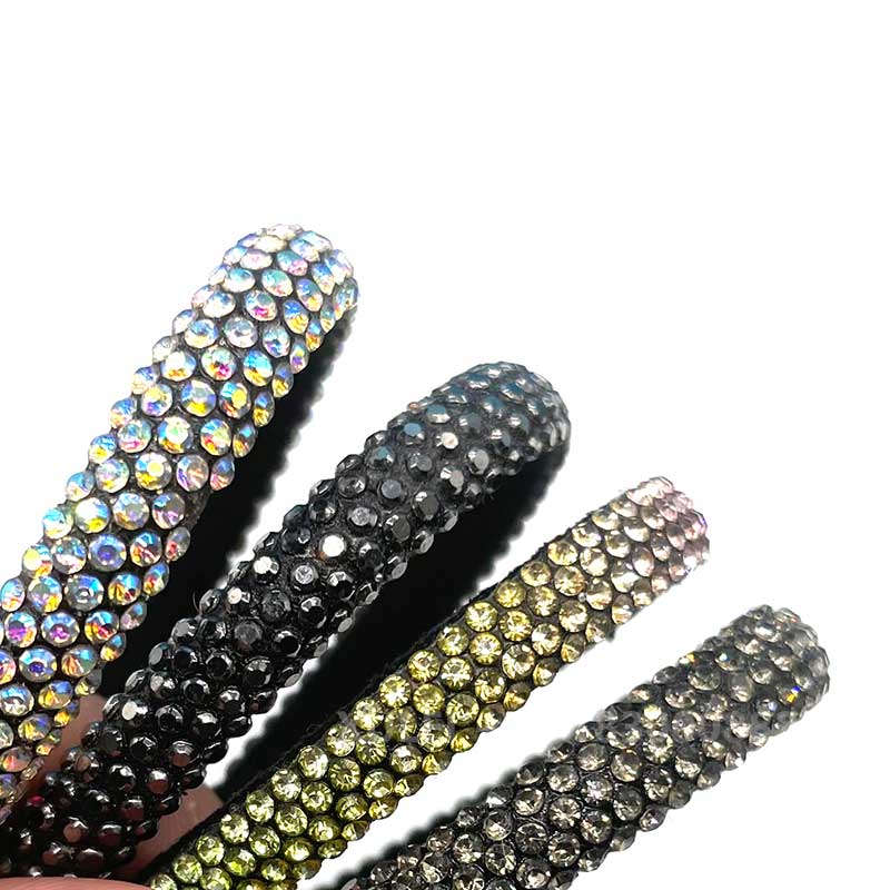 Four-Leaf Clover Rhinestone Hotfix Tape – Self-Adhesive Trim for Heels, Sandals & Bags Wholesale - Image 6