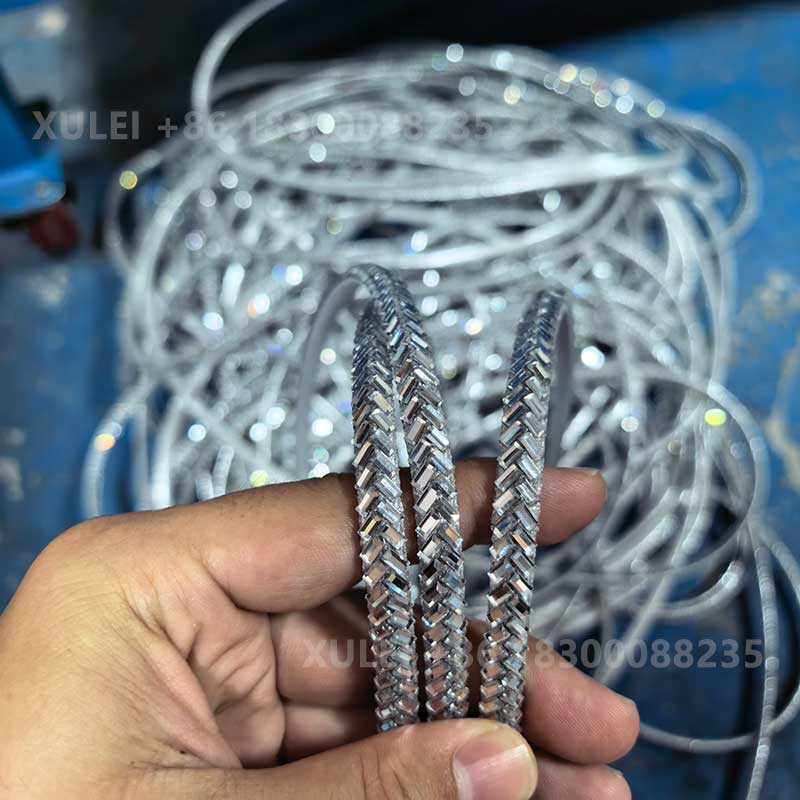 Marquise & Square Rhinestone Hotfix Trim – Crystal Diamond Strip for Shoes, Bags & DIY Wholesale - Image 5