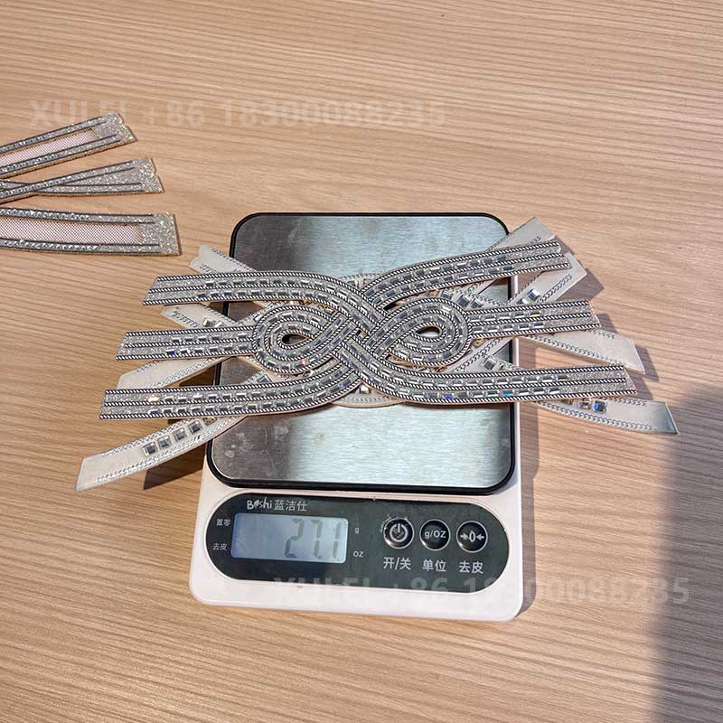 Multi-Strand Necklace Knot Upper Blank – DIY Vamp for Sandals & Heels - Image 8