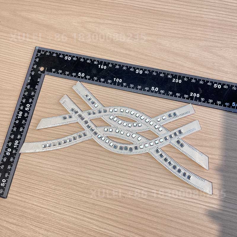 Multi-Strand Necklace Knot Upper Blank – DIY Vamp for Sandals & Heels - Image 3