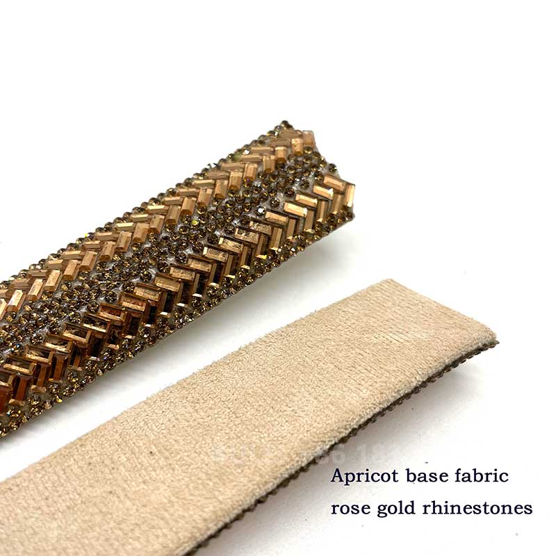 Herringbone Rhinestone Hotfix Strip – for Heels, Sandals, Apparel & Bags Wholesale - Image 8