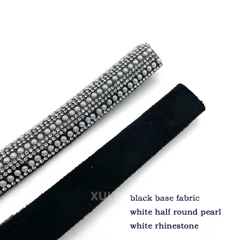 Full Round Rhinestone Hotfix Strip – for Heels, Sandals, Apparel & Bags Wholesale - Image 3