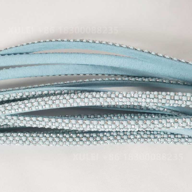 Multi-Color Seed Bead Rhinestone Edging Trim – for Heels, Sandals, Apparel & Bags Wholesale - Image 3