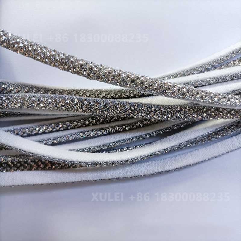 Densely Set Oval Rhinestone Strip – for Heels, Sandals, Apparel & Bags Wholesale - Image 4
